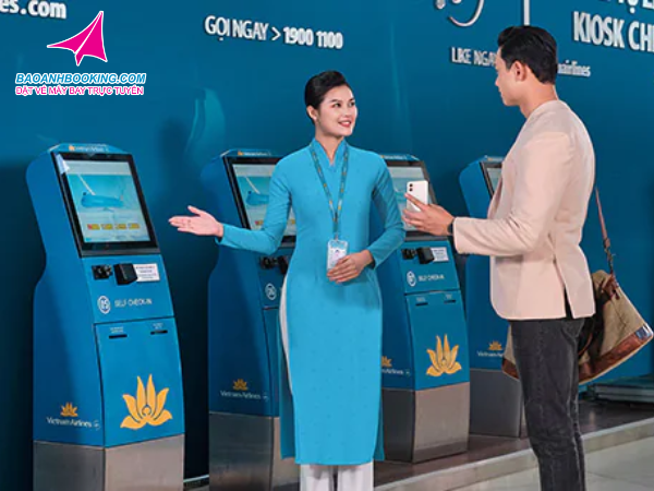 Kiosk check-in tự động