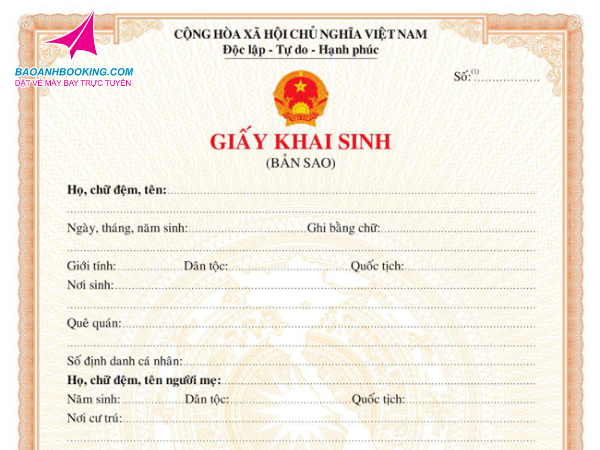 Giấy khai sinh