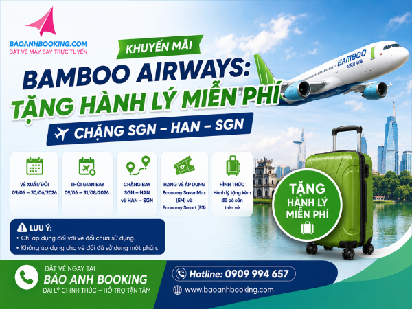 Khuyến mãi Bamboo Airways