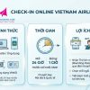 Cách check-in online Vietnam Airlines